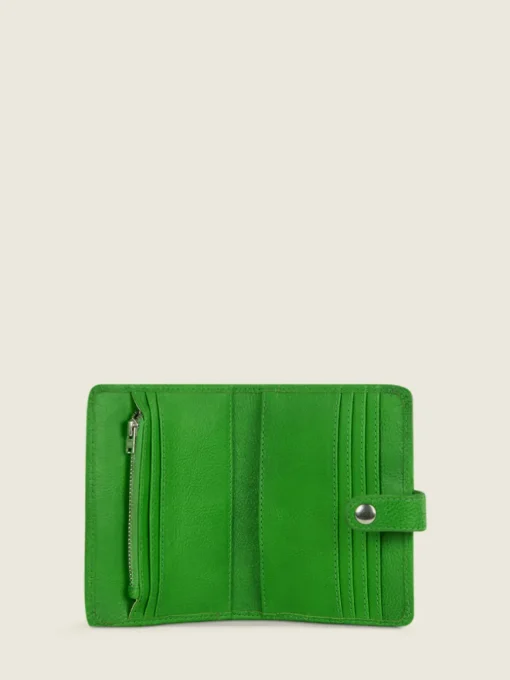 LePortefeuille Jeanne Néon - Vert
