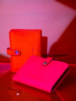 LePortefeuille Jeanne Néon - Orange