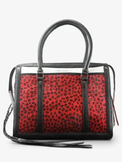 LeRive Droite - L - Léopard - Noir / Rouge